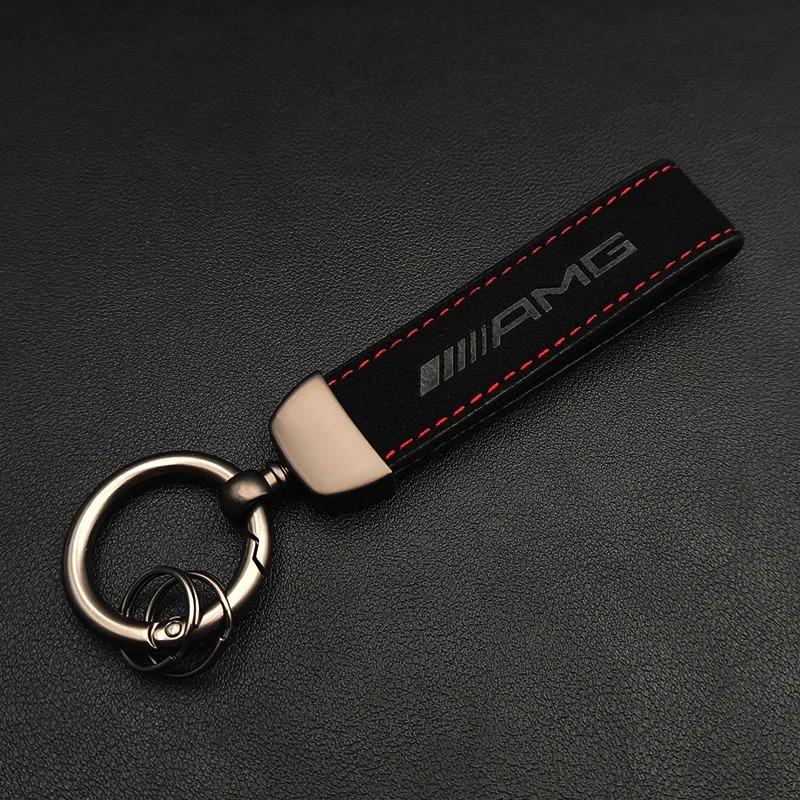 FBK3 2025 Hot New Car Keys Chain Rings Holder KeysChain For Mercedes Benz AMG S320 W164 W205 W204 W168 C180 E320 A200 CLA CLK CLS ML