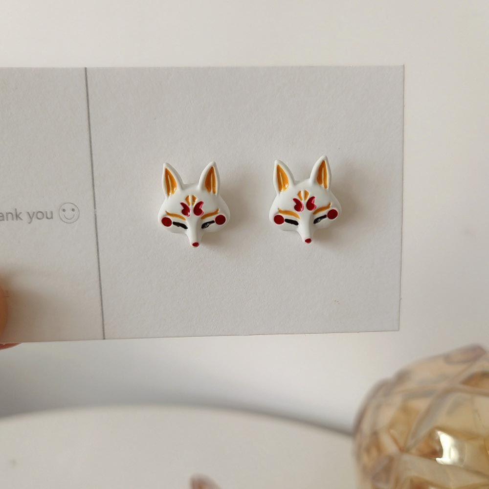 Temperament Animal Tassel Pendent Chinese Women Stud Earrings Drop Earrings Korean Dangle Earrings