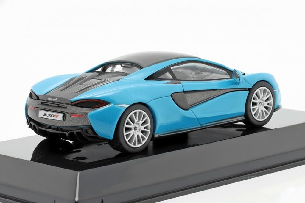 ALTAYA Миниатюрная модель автомобиля 1/43 McLaren 570S Coupe 2016 (Синий металлик) с чехлом