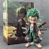 Фигурки Зоро из One Piece Ророноа Зоро Фигурки Действия ПВХ Аниме Фигурка Модель Коллекция Украшения Игрушки Подарки на День Рождения