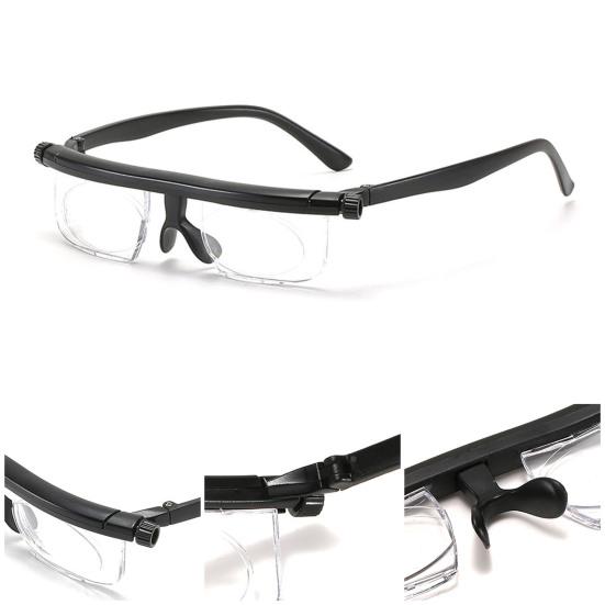 Vi Glasses Protective Case with Vi-Shift Adjustable Reading Half Brim Anti-fog Lightweight