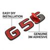 3D Car Rear Trunk Letters Emblem G63 G55 G65 Badge Logo Sticker For Mercedes Benz G Class W463 AMG Styling Accessories Black