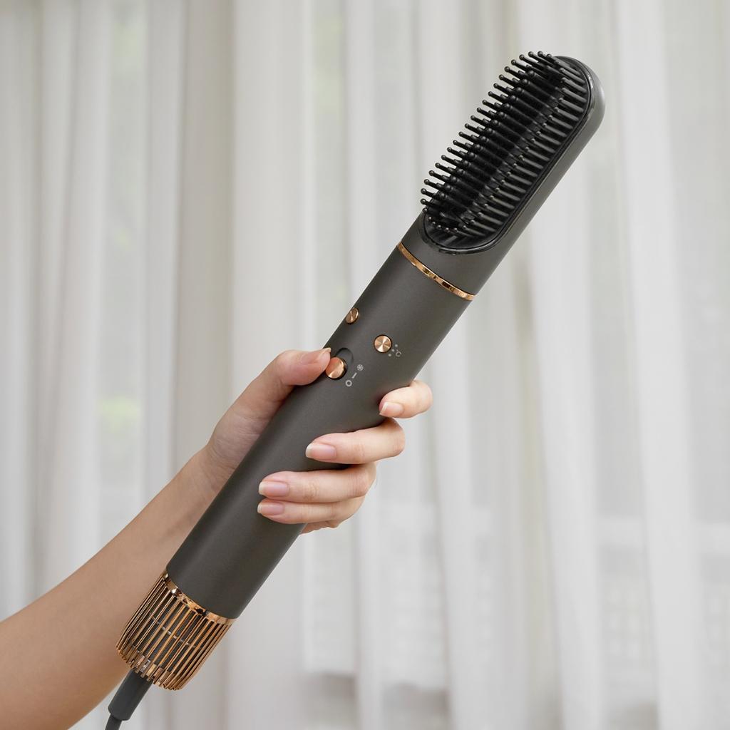 Hair Dryer for Curls, Smoothing, Ionization and Regulation 5 in 1 1300W Powerful