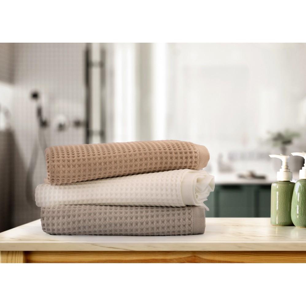 Ręcznik Gofrowany Natural 70X140 Zwoltex Ecru