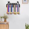 Acrylic Running Medal Hanging Rack Non Perforated Home Decoration Creative Sports Commemorative Plaque Storage Organizer
