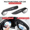 VKXG1 2PCS Car Rearview Mirror Rain Eyebrow Visor Small Round Mirror For Opel Astra Insignia Corsa Zafira Meriva Mokka Vivaro Vectra