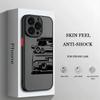 Матовый роскошный чехол для телефона для Xiaomi Redmi Note 13 12 11 10 10C 10X 9A 9T 9C 8 7 Pro Plus 5G Edge Funda Прозрачная крышка JDM Мечта Автомобиль
