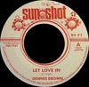 7inch Record DENNIS BROWN / KING SIGHTA - Let Love In / Master Of All SS21 Sunshot UK Reggae, Ska & Dub Used