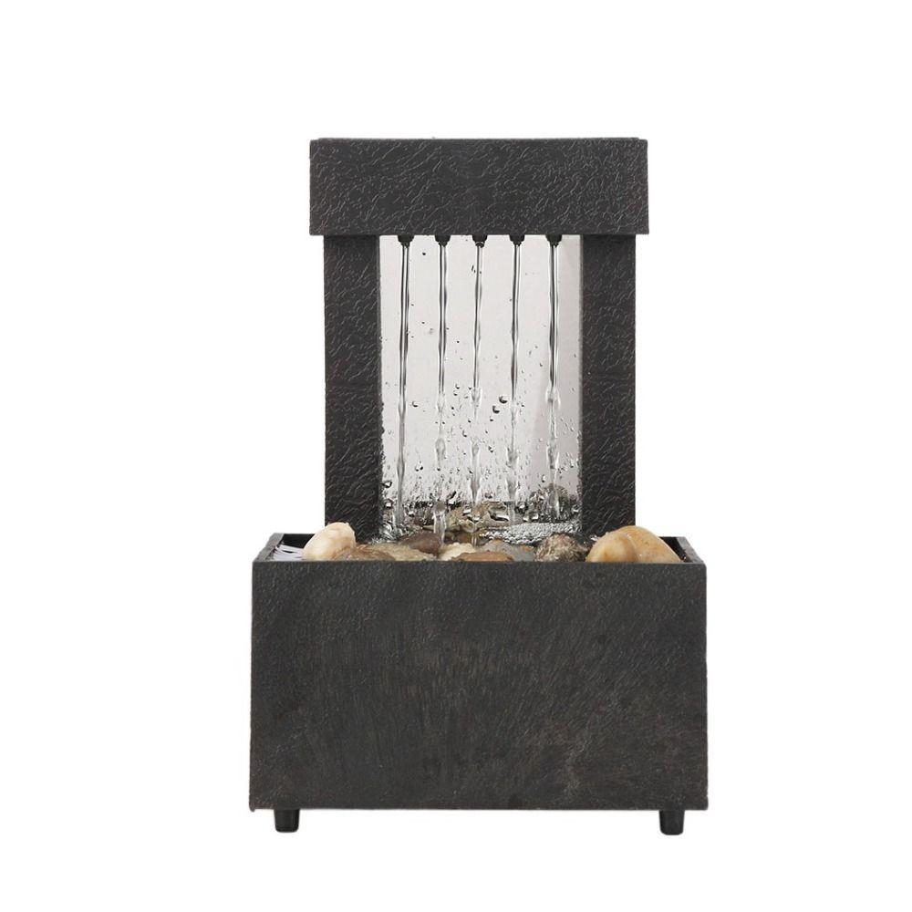 Изысканный настольный водопад пластиковый мини-фонтан настольный фонтан гостиная