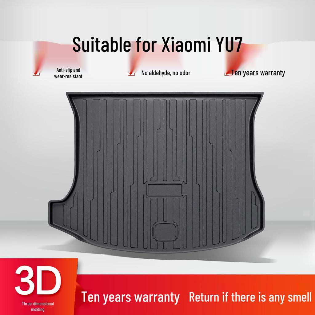 Индивидуальный коврик в багажник из ТПЭ для Xiaomi YU7 - Аксессуар для модификации интерьера автомобиля