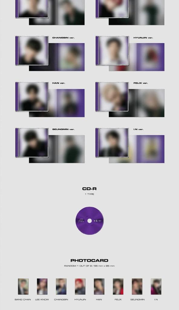 Stray Kids Oddinary 6th Mini Album Jewel Case Random Version Photo Sealed CD+18p PhotoBook+1p Photo Card+1ea Badge-DDAKJI+1ea Sticker+Tracking