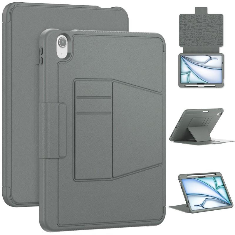 Magnetic Rotating Case IPad Air 11 Inch A16 A9 With Shockproof Protection Stand Function Silicone Cover