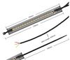 DRL FLEX LED дневные ходовые огни + динамические указатели поворота для мотоциклов, 12 В