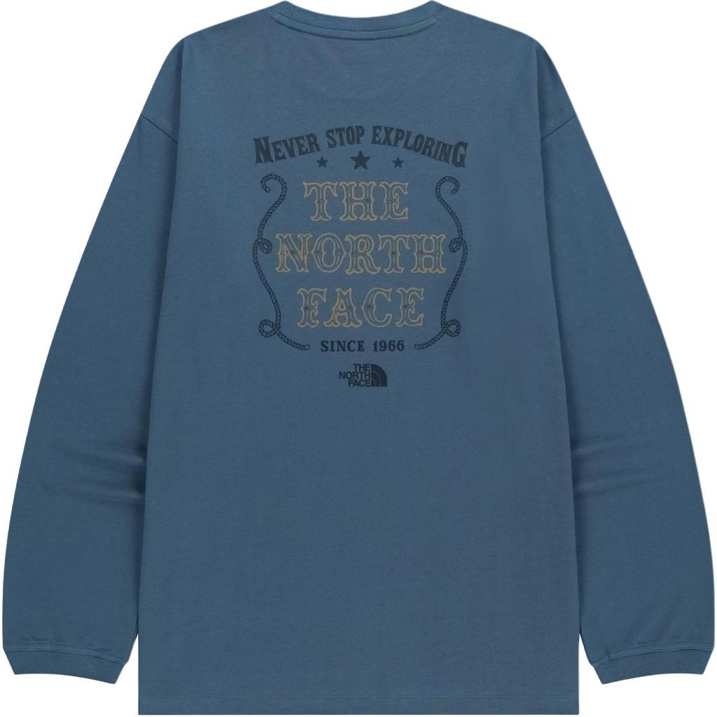 The North Face Loose Fit Crew Neck Long Sleeve T-Shirt Men tops NT7TR51L