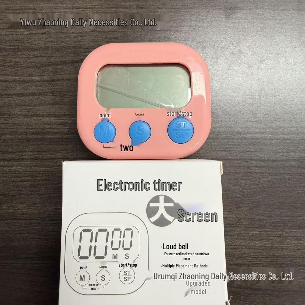 Multi-Purpose Kitchen & Study Timer for Time Management