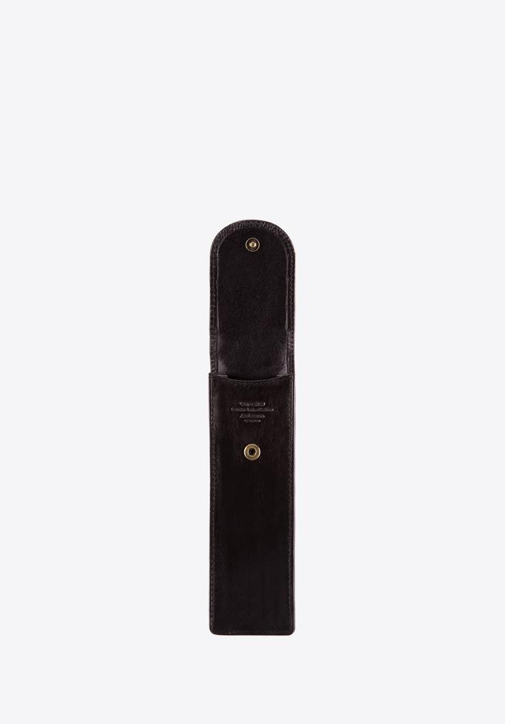 Wittchen Men's Leather Pen Case Small Black Natural Leather