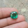 Натуральный Замбийский Зеленый Изумруд 5-8 Карат Cushion Cut Россыпной Драгоценный Камень Сертифицированный