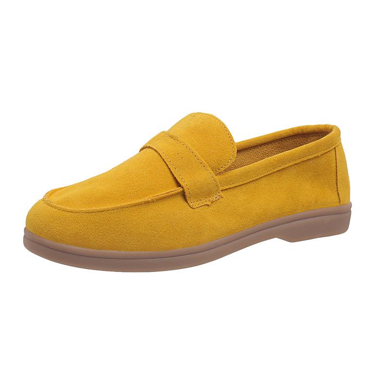 Женские мокасины Весна Slip on Женские дизайнерские туфли на плоской подошве Британский стиль Ретро дышащие мюли Удобные туфли на плоской подошве 2024