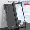 Матовый магнитный чехол-книжка Samsung Z Fold6 с боковой подставкой