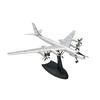 Simulation Alloy Aircraft Tupolev Bear Type Strategic Bomber Airplane Static Display Model for Collection Gift 1200 Model, Tu-95 Model,