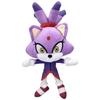 25cm Blue Hedgehog Plush Toy Soft Stuffed Animal Doll Kids Birthday Gift Sofa Decor