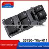 Honda CRV Power Window Switch for Civic 35750-T0A-H11.