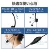 Elecom Wired Headset USB Microphone Overhead Single Ear Lightweight Small Windscreen with Volume Controller Black HS-HP14MUBK