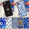 Чехол-накладка с Назар Бонукю (Глаз Фатимы) для iPhone 16 15 14 13 12 11 Pro Max XS XR X 12 13 Mini 16 15 Plus Fundas