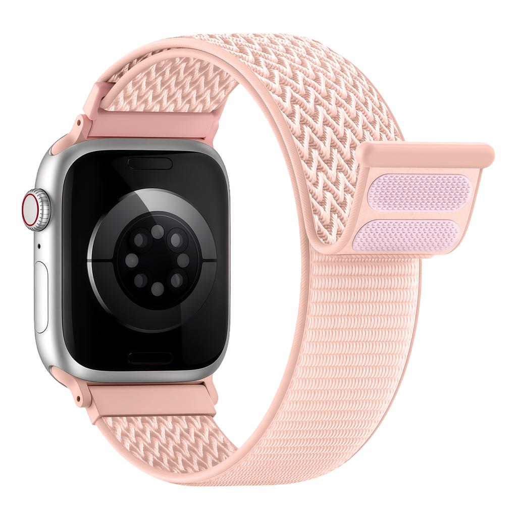 Нейлоновый петлевой ремешок для Apple Watch 44 мм 40 мм 41 мм 42 мм 46 мм 49 мм Эластичный ремешок-браслет для iWatch series 11 10 9 8 se Ultra 3 2