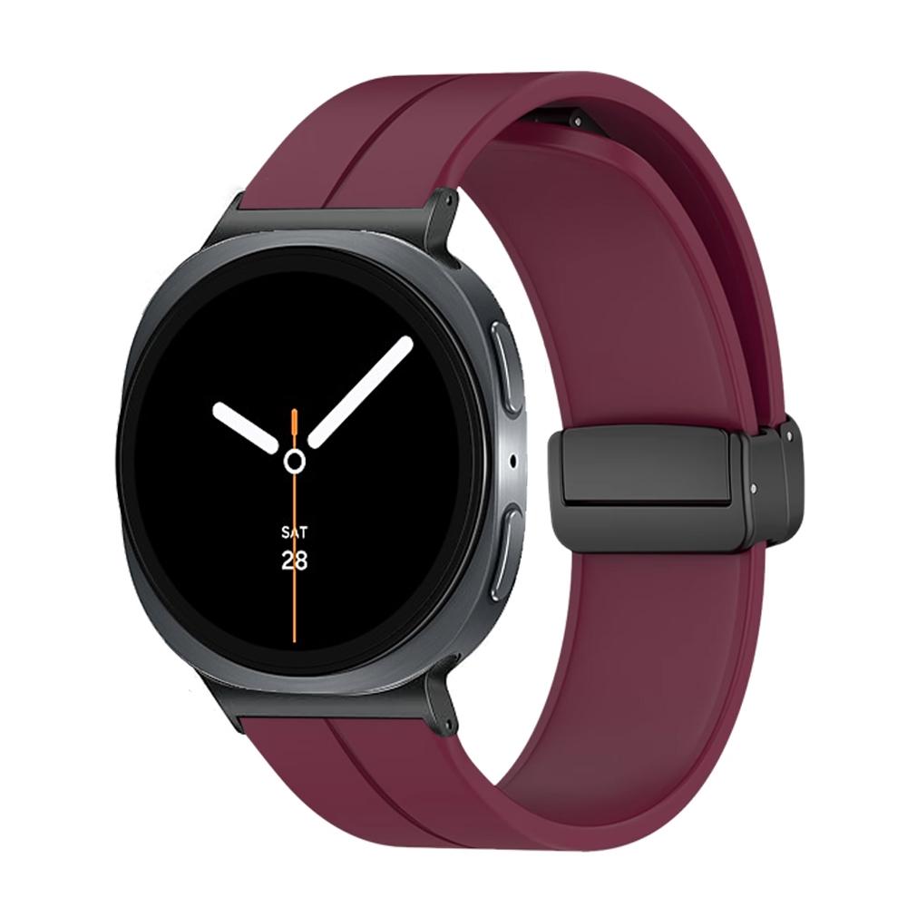 Ремешки Для Samsung Galaxy watch 8/8 classic 46мм 44мм 40мм Спортивный Силиконовый Наручный Магнитный Браслет Ремешок Galaxy watch Ultra