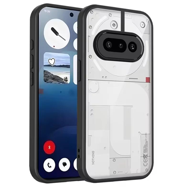 Чехол для Nothing Phone 3A A059 с воздушной подушкой, противоударный силиконовый бампер, прозрачная матовая задняя крышка, жесткий чехол для телефона Nothing Phone 3A 5G