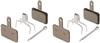 SHIMANO Disc Brake Pad B01S Resin Presser Spring with Split Set of 2 & Pin,