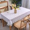 Водонепроницаемая скатерть с принтом, устойчивая к ожогам и маслу, кружевная скатерть из ПВХ, домашняя кофейная скатерть, скатерть в европейском стиле
