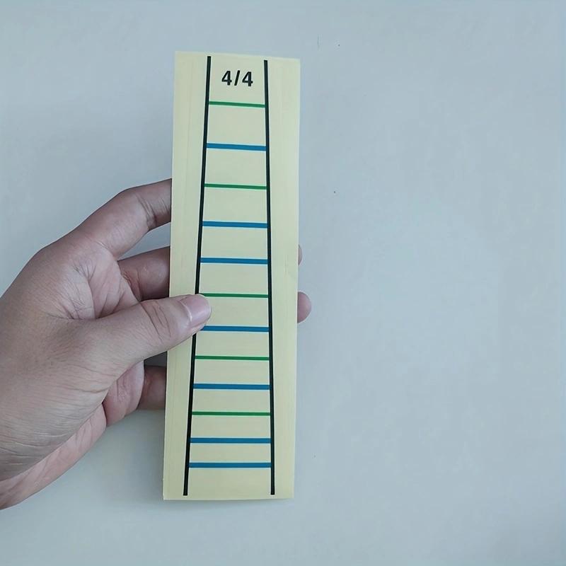 Наклейка на гриф скрипки Лента Схема грифа Скрипки Маркеры ладов Для 4/4 1/4 1/8 3/4 1/2