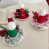 Merry Christmas Decor Christmas Hat Hairpin Christmas Formal Hat Christmas Hat Headband  Children's