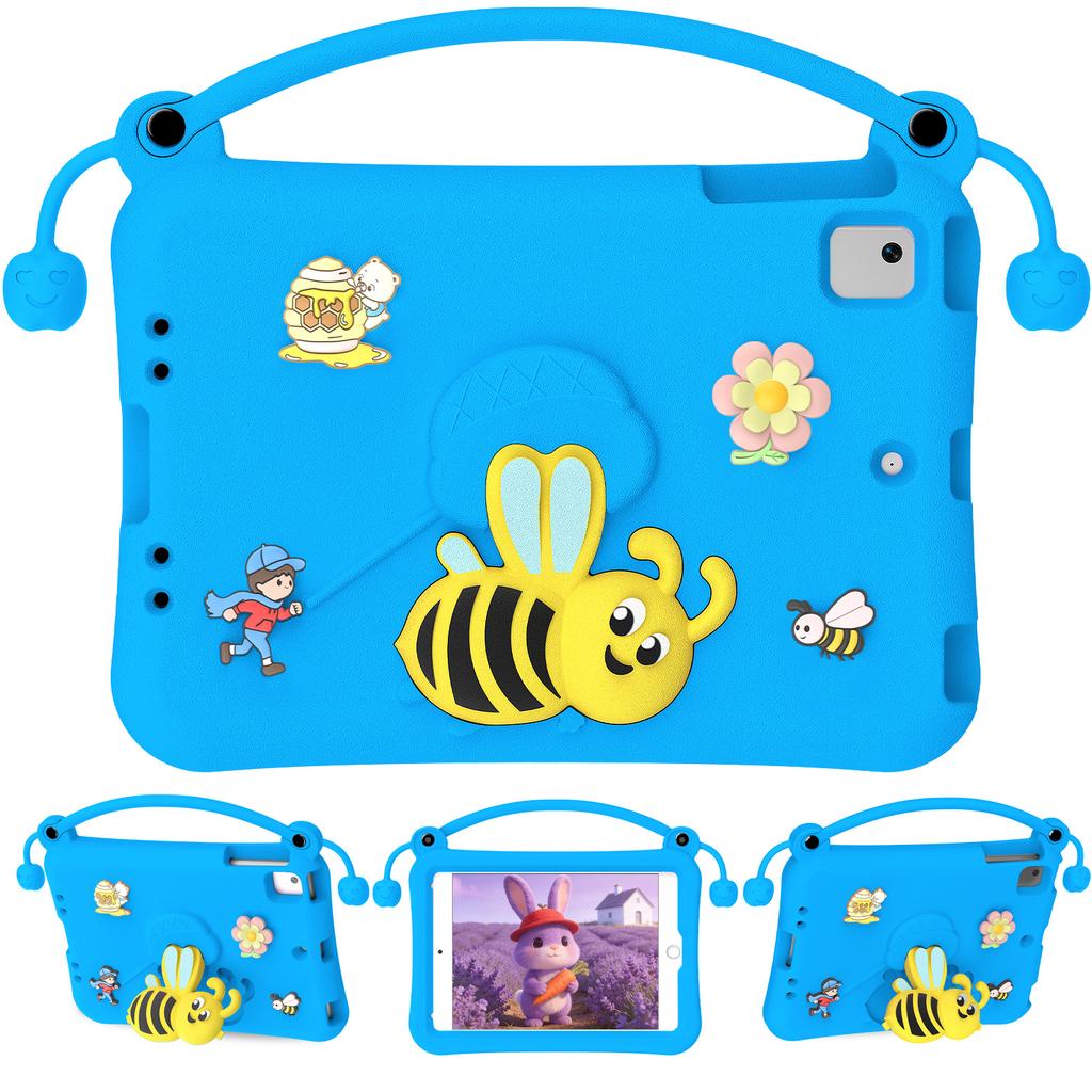 EVA Case For iPad mini (2019) 7.9 inch / mini 4 / mini 3 / Mini 2 / Mini Bee Style Kickstand Tablet Cover with Carry Handle