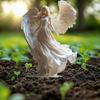 Angel Garden Stake Fairy Accessories Planter Collection Симпатичная табличка 2D