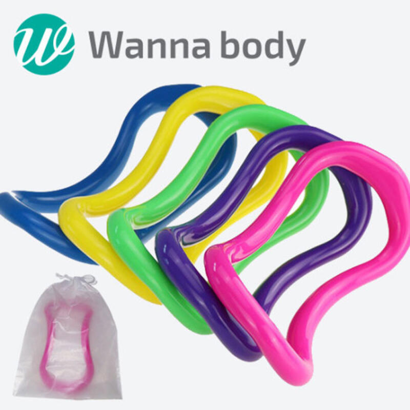 WANNA BODY Жесткое кольцо для йоги Растяжка Массаж Расслабление мышц