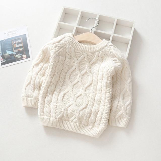 Осень-зима, детские свитера для маленьких мальчиков и девочек, шерстяной пуловер с героями мультфильмов, детский теплый свитер, пальто, кардиган, утепленная верхняя одежда