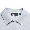Fila Белое Контактный Прохладный Простой Модный Платье-шорты на шнурке с коротким рукавом Женские платья Серый F11W623316FGY