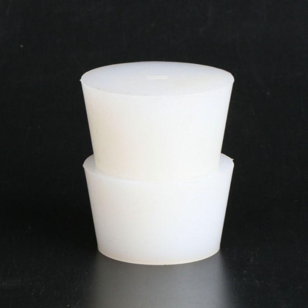 Hollow Water Pipe Wide Mouth Bottle Silicone Fermenter Cover Silicone Plug Test Tube Bottle Stopper