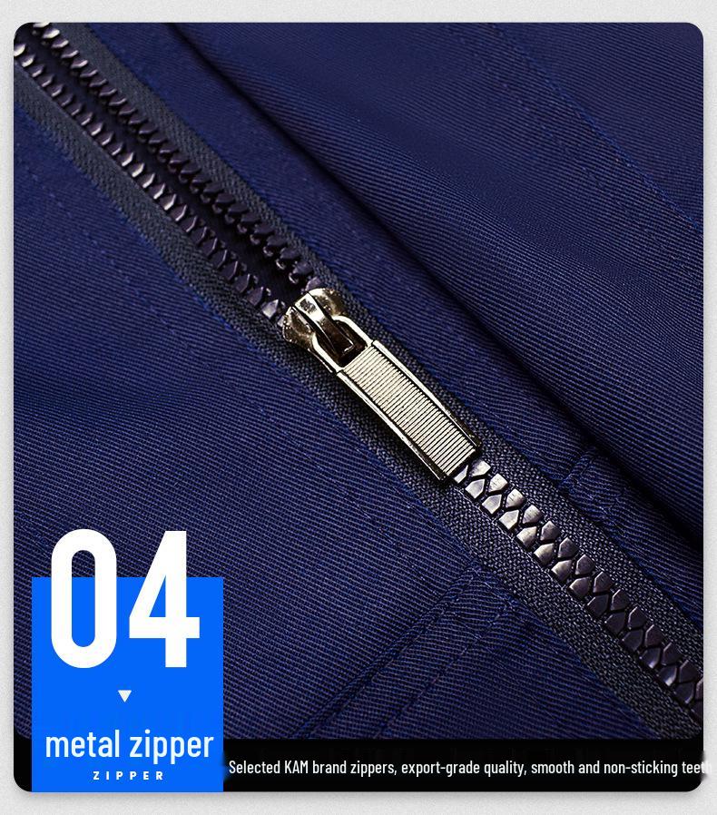 Мужской светоотражающий рабочий комплект - Прочный комбинезон для мастерской, авторемонта и защиты труда (Весна осень)