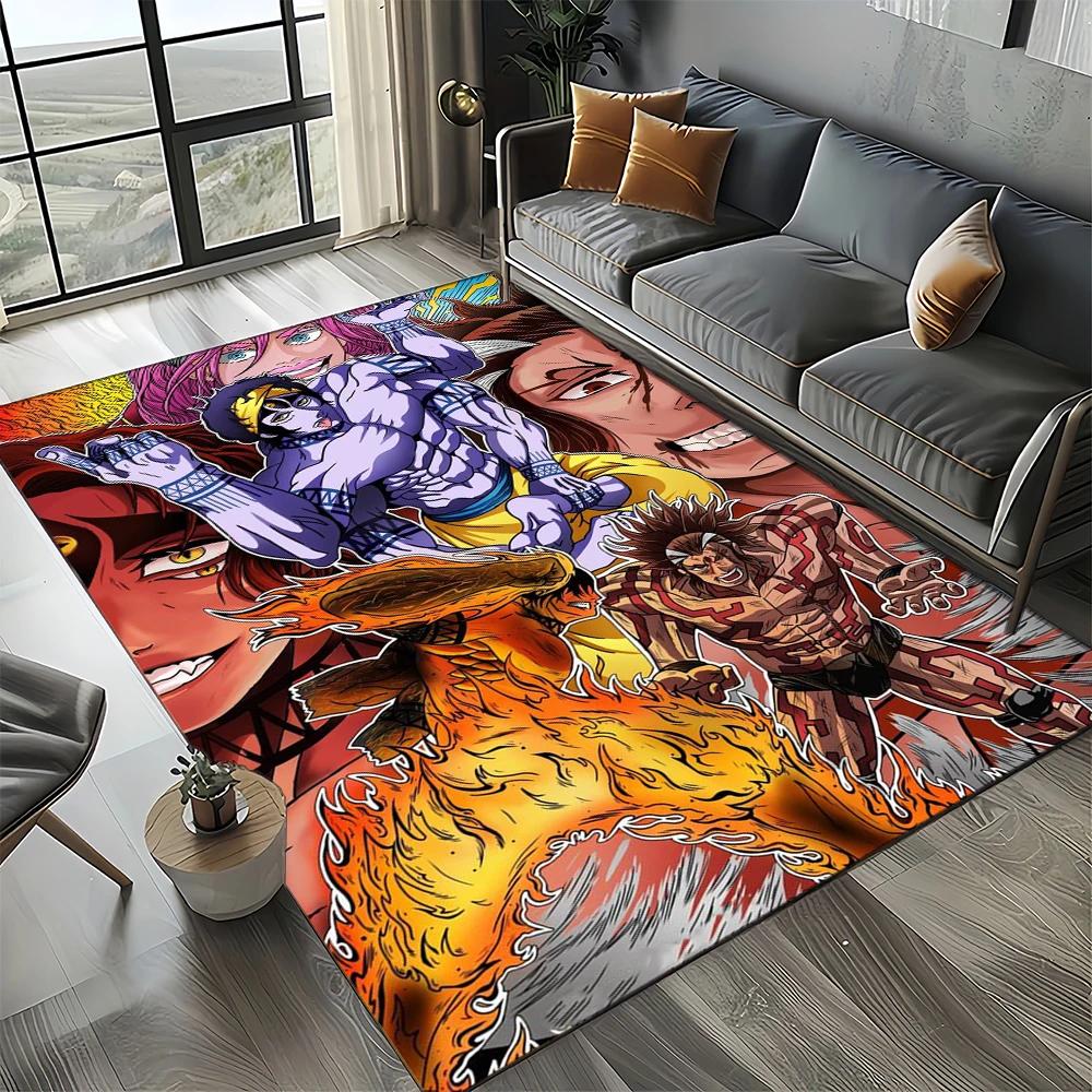 27 Style New Cartoon Record of Ragnarok Anime Carpet Rug for Living Room Bedroom Home Sofa Decoration,Kids Non-slip Floor Mat