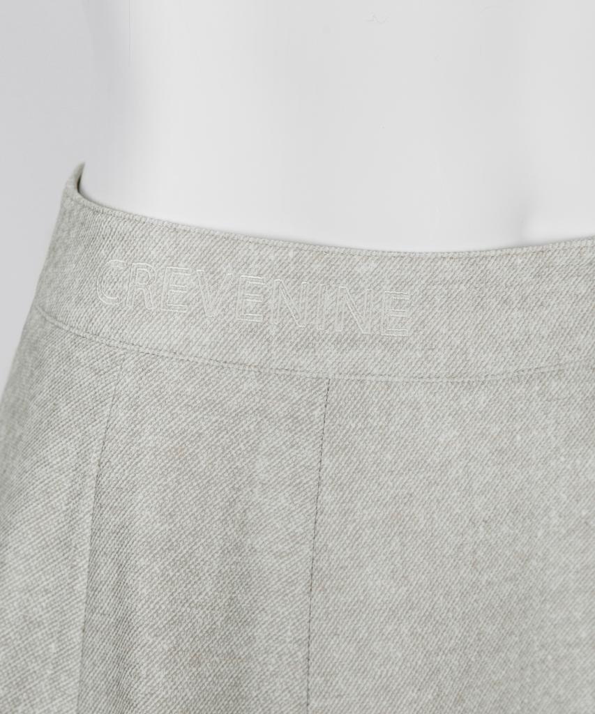 Crive Nine Heathered Flare Swing Skirt Lbg