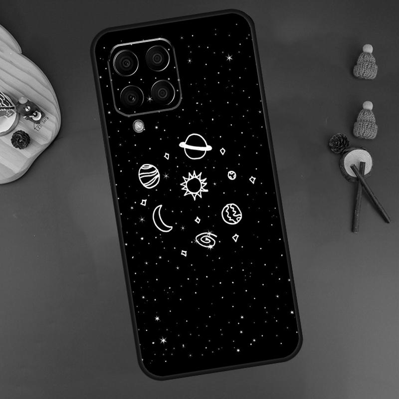 Космический Планета Звезды Луна Чехол Для Samsung Galaxy M52 M32 M22 M12 M13 M23 M33 M53 M14 M34 M54 M20 M30s M31s M51 Обложка