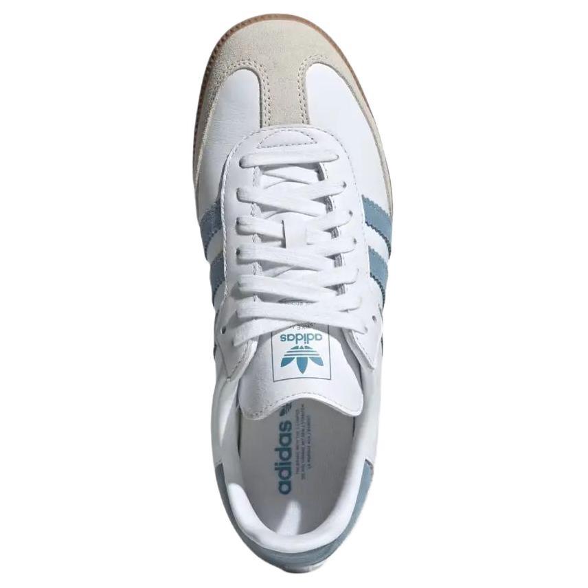 adidas Оригиналы SAMBA Белый Алюминиевый Пепельно-Синий JS1391 Женский Размер