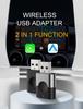 Беспроводной адаптер CarPlay и Android Auto 2025 Plug&Play Мини-бокс Bluetooth/WiFi-соединение Обновления по воздуху Совместимость 99% транспортных средств