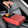 Многофункциональная подушка для подлокотника центральной консоли, переносной ящик для хранения, прочная подкладка для подлокотника