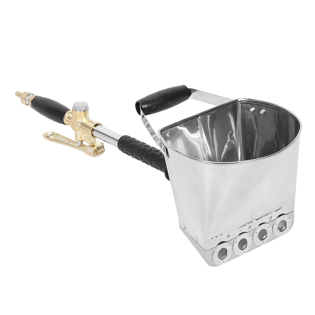 Алюминиевый распылитель цементного раствора для внутреннего и наружного распыления, воронка для украшения дома