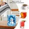 Кружка для кофе Leeseph Christmas 3D Snowman, керамическая забавная кружка для кофе, отличный сюрприз на день рождения или Рождество для друга или коллеги